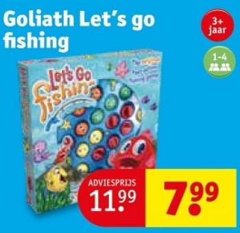 Promotions Goliath let`s go fishing - Goliath - Valide de 25/03/2024 à 07/04/2024 chez Kruidvat