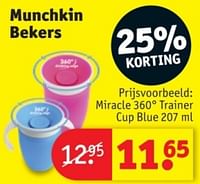Miracle 360° trainer cup blue-Munchkin