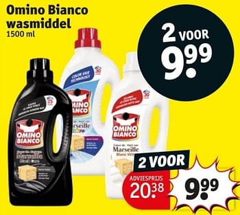 Promoties Omino bianco wasmiddel - Omino Bianco - Geldig van 25/03/2024 tot 07/04/2024 bij Kruidvat