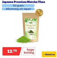 Japanse premium matcha thee-Huismerk - Bol.com