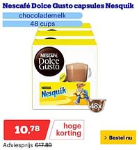 Nescafé dolce gusto capsules nesquik-Nescafe