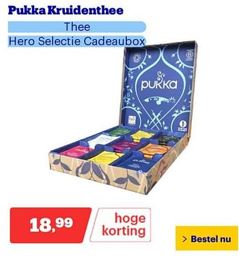 Promoties Pukka kruidenthee - Pukka - Geldig van 25/03/2024 tot 31/03/2024 bij Bol.com