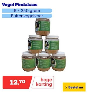 Promoties Vogel pindakaas - Huismerk - Bol.com - Geldig van 25/03/2024 tot 31/03/2024 bij Bol.com