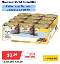 Gourmet gold luxe mix-Purina