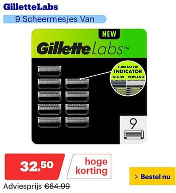 Promotions Gillette labs - Gillette - Valide de 25/03/2024 à 31/03/2024 chez Bol.com