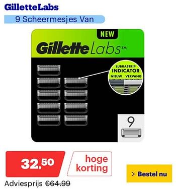 Promotions Gillette labs - Gillette - Valide de 25/03/2024 à 31/03/2024 chez Bol.com