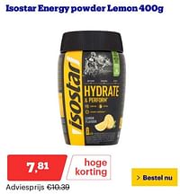 Isostar energy powder lemon-Isostar