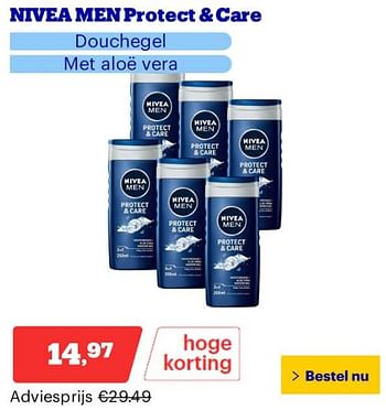 Promotions Nivea men protect + care - Nivea - Valide de 25/03/2024 à 31/03/2024 chez Bol.com