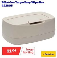 Bébé-jou taupe easy wipe box 422805-Bebe-jou