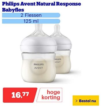 Promotions Philips avent natural response babyfles  - Philips - Valide de 25/03/2024 à 31/03/2024 chez Bol.com