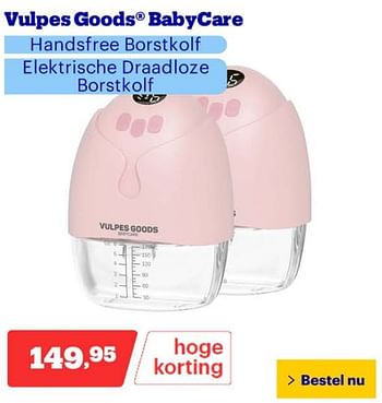 Promotions Vulpes goods babycare - Vulpes goods - Valide de 25/03/2024 à 31/03/2024 chez Bol.com