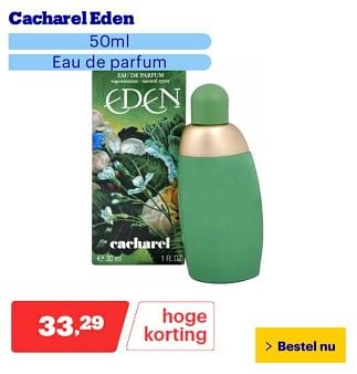 Promoties Cacharel eden edp - Cacharel - Geldig van 25/03/2024 tot 31/03/2024 bij Bol.com