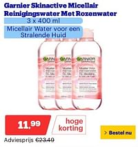Garnier skinactive micellair reinigingswater met rozenwater-Garnier
