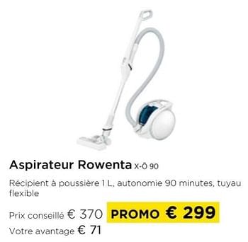 Promotions Aspirateur rowenta x-o 90 - Rowenta - Valide de 01/03/2024 à 31/03/2024 chez Molecule