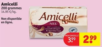 Promotions Amicelli - Amicelli - Valide de 25/03/2024 à 07/04/2024 chez Kruidvat