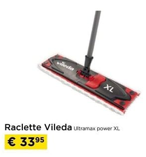 Promotions Raclette vileda uitramax power xl - Vileda - Valide de 01/03/2024 à 31/03/2024 chez Molecule