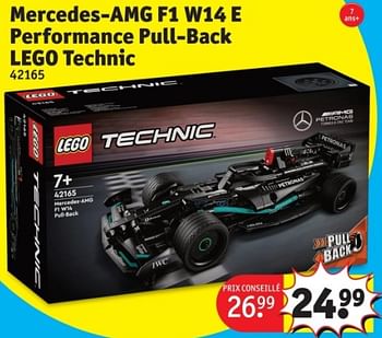 Promoties Mercedes-amg f1 w14e performance pull-back lego technic 42165 - Lego - Geldig van 25/03/2024 tot 07/04/2024 bij Kruidvat