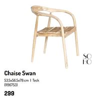 Promotions Chaise swan - Soho - Valide de 17/02/2024 à 31/08/2024 chez Oh'Green