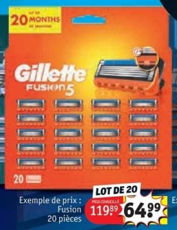 Promotions Fusion - Gillette - Valide de 25/03/2024 à 07/04/2024 chez Kruidvat