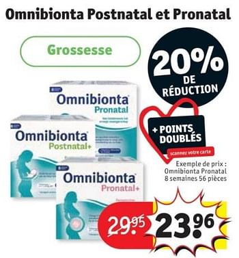 Promotions Omnibionta pronatal - Omnibionta3 - Valide de 25/03/2024 à 07/04/2024 chez Kruidvat