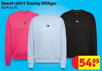 Promoties Sweat-shirt tommy hilfiger - Tommy Hilfiger - Geldig van 25/03/2024 tot 07/04/2024 bij Kruidvat