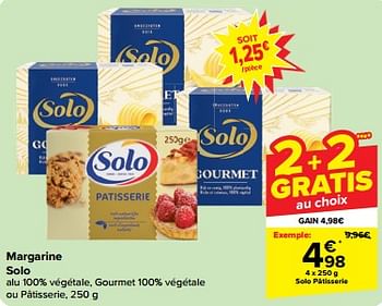 Promotions Solo pâtisserie - Solo - Valide de 27/03/2024 à 02/04/2024 chez Carrefour