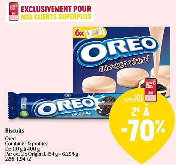 Promoties Biscuits oreo original - Oreo - Geldig van 28/03/2024 tot 03/04/2024 bij Delhaize