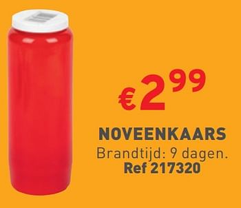 Promoties Noveenkaars - Huismerk - Trafic  - Geldig van 27/03/2024 tot 31/03/2024 bij Trafic