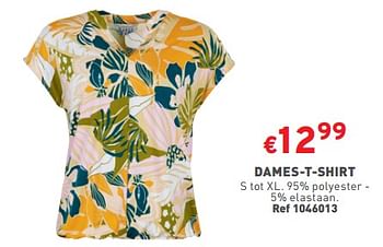 Promotions Dames-t-shirt - Produit maison - Trafic  - Valide de 27/03/2024 à 31/03/2024 chez Trafic