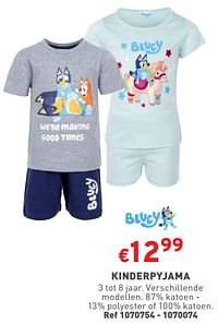 Kinderpyjama-Bluey