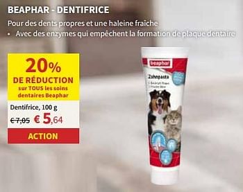 Promoties Beaphar - dentifrice - Beaphar - Geldig van 27/03/2024 tot 07/04/2024 bij Horta