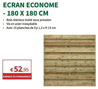Promotions Ecran econome - Produit maison - Horta - Valide de 27/03/2024 à 07/04/2024 chez Horta