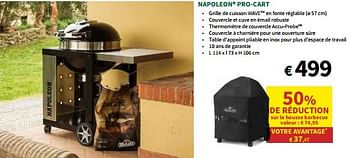 Promoties Napoleon pro-cart - Napoleon - Geldig van 27/03/2024 tot 07/04/2024 bij Horta