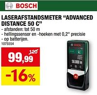 Bosch laserafstandsmeter advanced distance 50 c-Bosch
