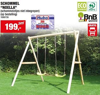 Promotions Schommel noella - BNB Wood - Valide de 27/03/2024 à 07/04/2024 chez Hubo