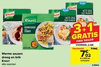 Promoties Currysaus - Knorr - Geldig van 27/03/2024 tot 08/04/2024 bij Carrefour