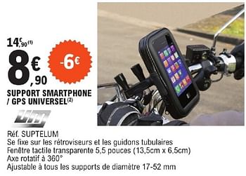 Promotions Support smartphone .gps universel - UM - Valide de 26/03/2024 à 13/04/2024 chez E.Leclerc