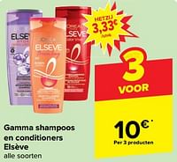 Gamma shampoos en conditioners elsève-L