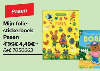 Promoties Mijn foliestickerboek pasen - Huismerk - Carrefour  - Geldig van 27/03/2024 tot 08/04/2024 bij Carrefour