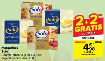 Promotions Solo pâtisserie - Solo - Valide de 27/03/2024 à 08/04/2024 chez Carrefour