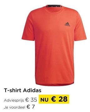 Promotions T-shirt adidas - Adidas - Valide de 01/03/2024 à 31/03/2024 chez Molecule