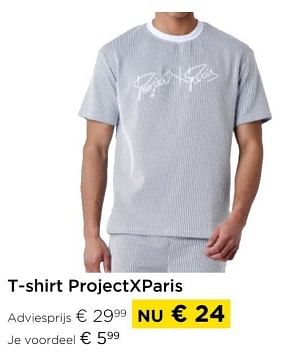 Promotions T-shirt projectxparis - Project X Paris - Valide de 01/03/2024 à 31/03/2024 chez Molecule