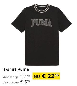 Promoties T-shirt puma - Puma - Geldig van 01/03/2024 tot 31/03/2024 bij Molecule