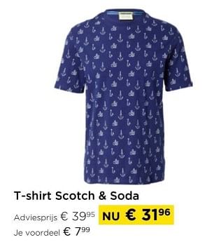 Promoties T-shirt scotch + soda - Scotch & Soda - Geldig van 01/03/2024 tot 31/03/2024 bij Molecule