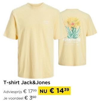 Promotions T-shirt jack+jones - Jack & Jones - Valide de 01/03/2024 à 31/03/2024 chez Molecule