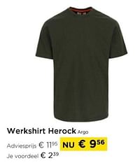 Werkshirt herock argo-Herock