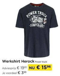 Werkshirt herock power truck-Herock