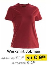Werkshirt jobman-JOBMAN