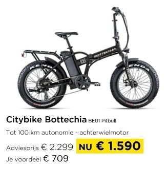Promoties Citybike bottechia be01 pitbull - Bottecchia - Geldig van 01/03/2024 tot 31/03/2024 bij Molecule