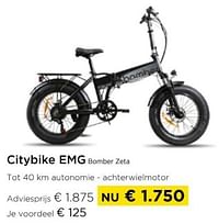 Citybike emg bomber zeta-EMG